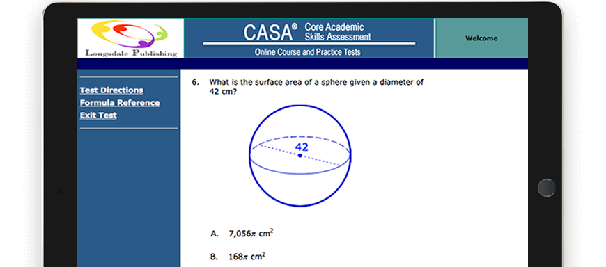 CASA test question