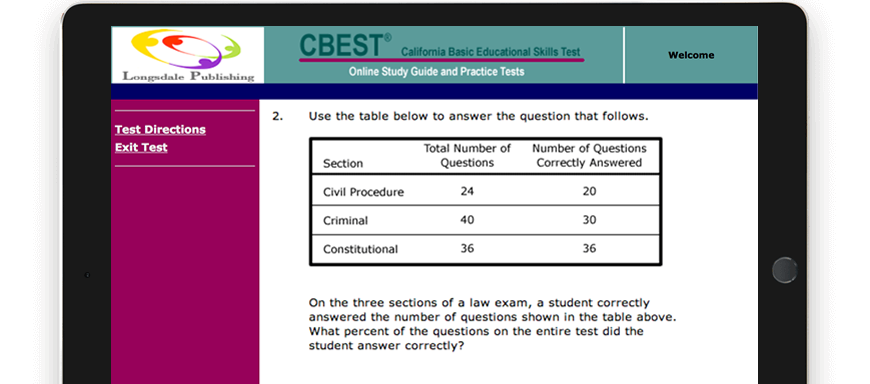 CBEST test question
