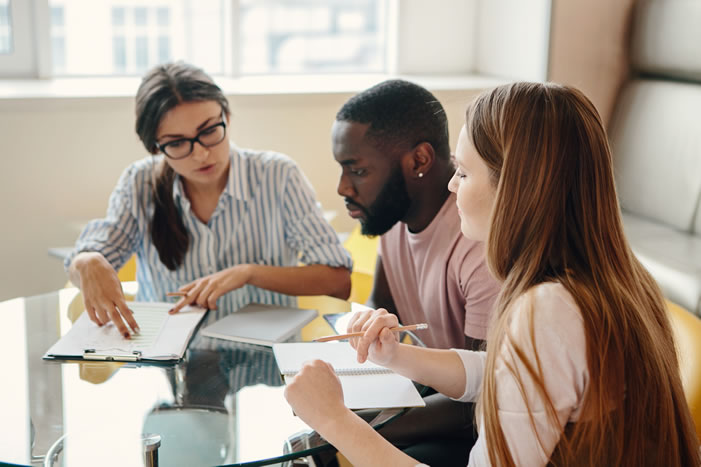 Self-Determined adults working together