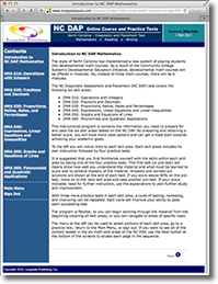 NC DAP Preview Request
